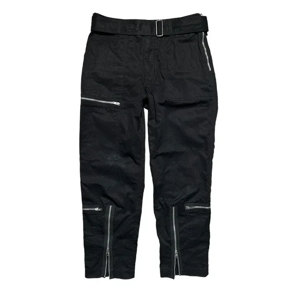 パンツ parachute center zip pants helmut lang parachute center zip pants helmut lang Helmut Lang Cotton